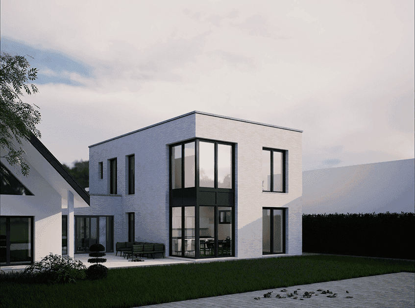 Fassadenkomposition — Stadtresidenz, Konzept für urbanes Wohnen von Amar Et'hemi Architekten